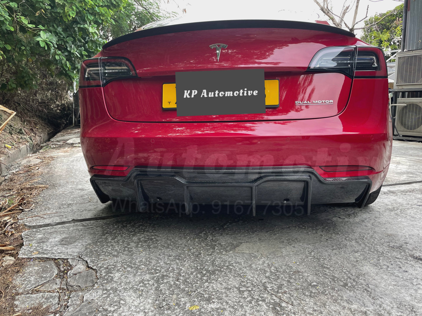 VR 風格擴散器 - Tesla Model 3
