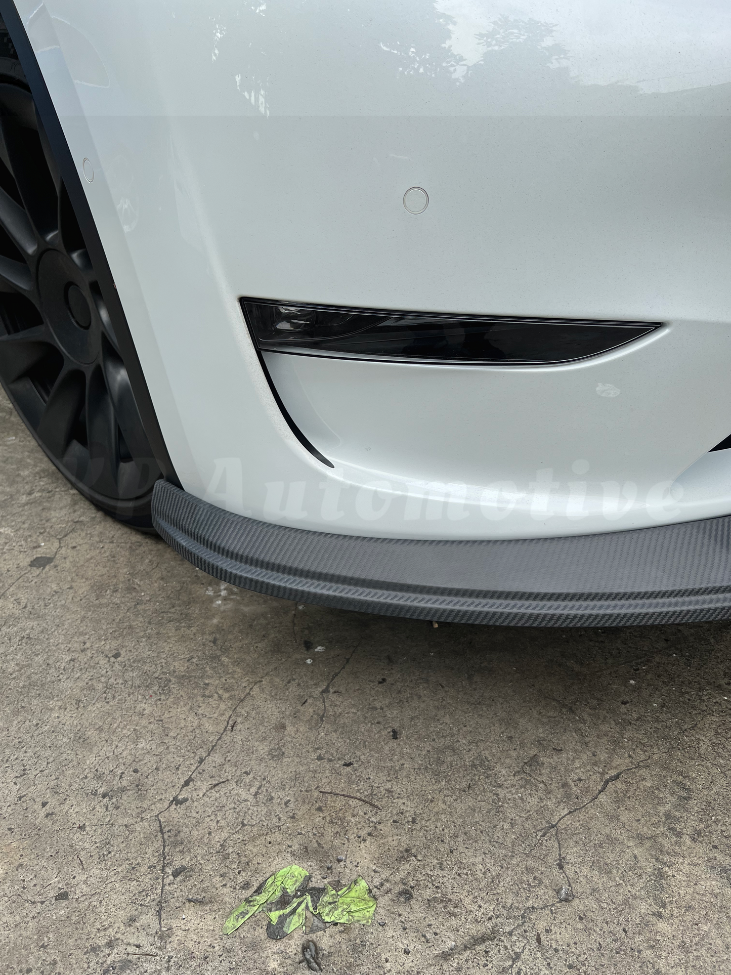 KPA Model Y 碳纖維前唇 V1(霧面)