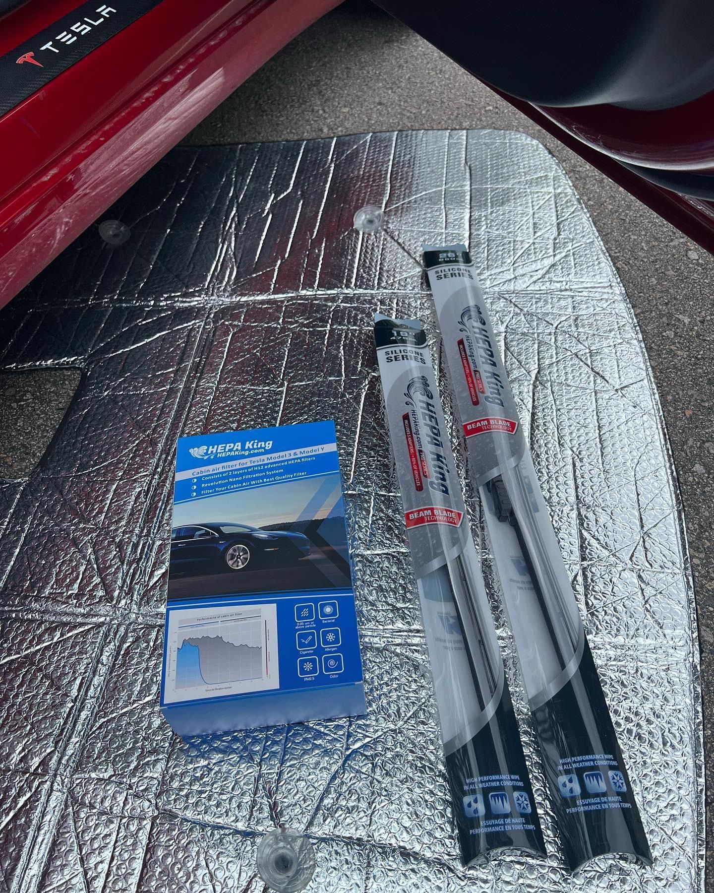 3/Y 型 HEPA King 客艙濾網 + HEPA King 矽膠雨刷組合