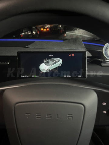 適用於 Model 3 Highland 的 T6 CarPlay 方向盤觸控螢幕顯示器