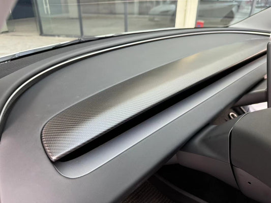 Matte Carbon Replacement Dashboard for Model 3 Highland