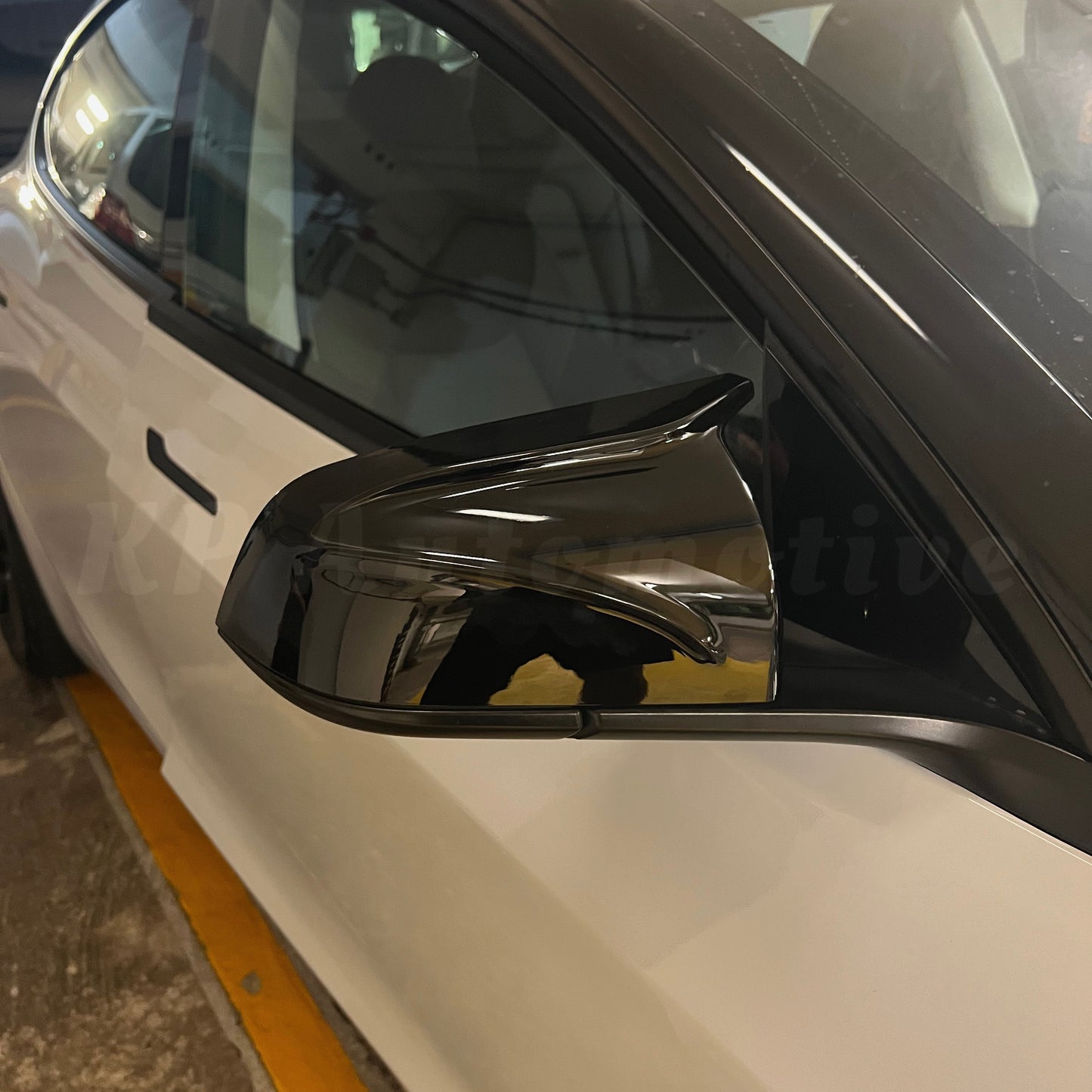 KPA Model 3 M-Style Gloss Black Replacement Mirror Cap