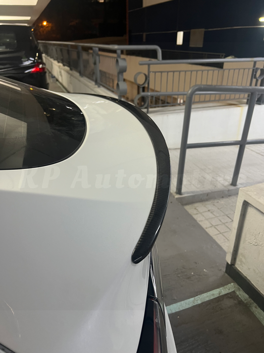 KPA Model Y Dry Carbon Performance Style Spoiler (Glossy Finish)