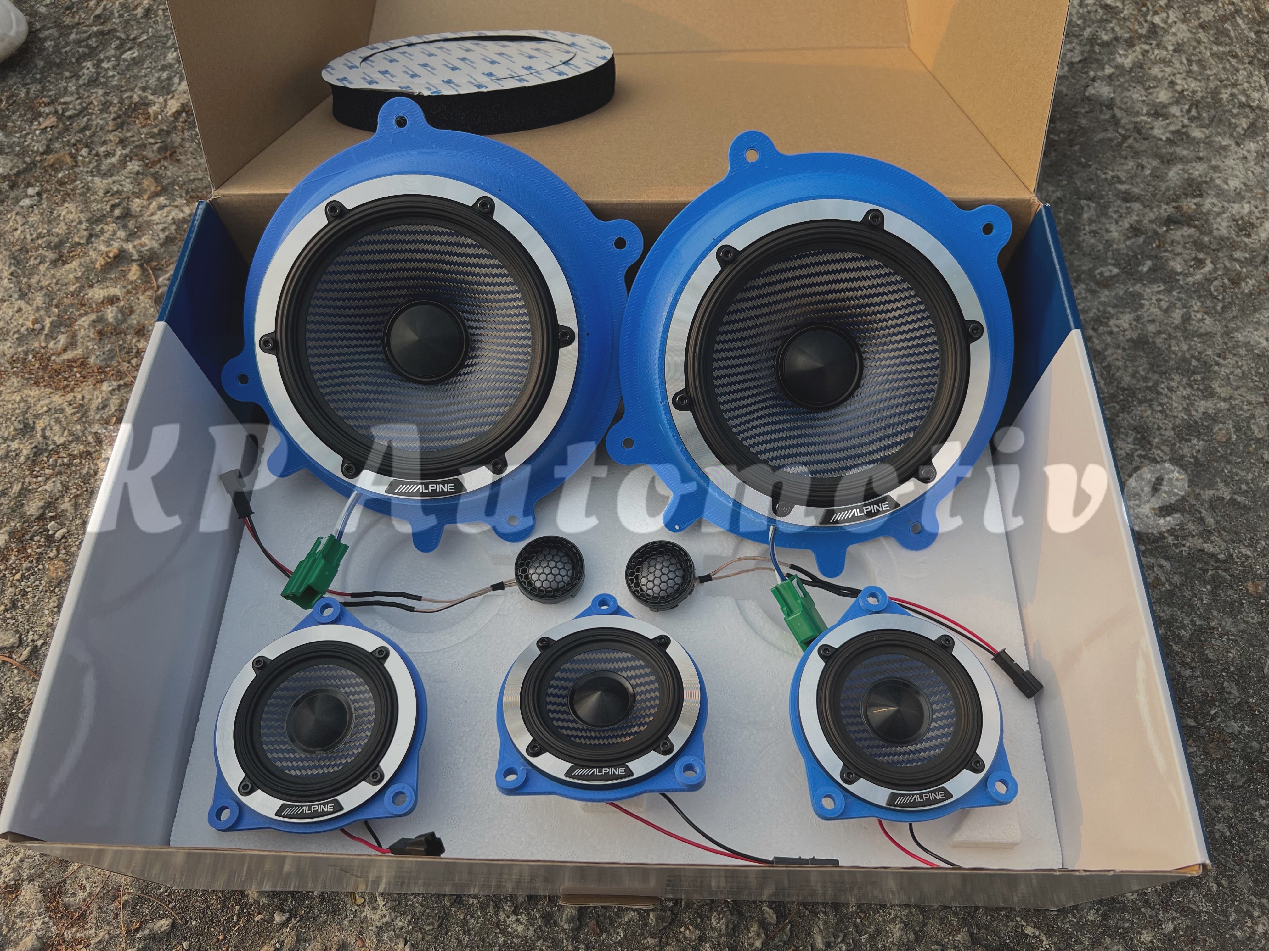 Alpine car hot sale door speakers