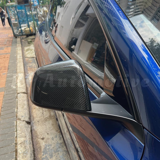 Model Y Gloss Carbon Replacement Mirror Cap