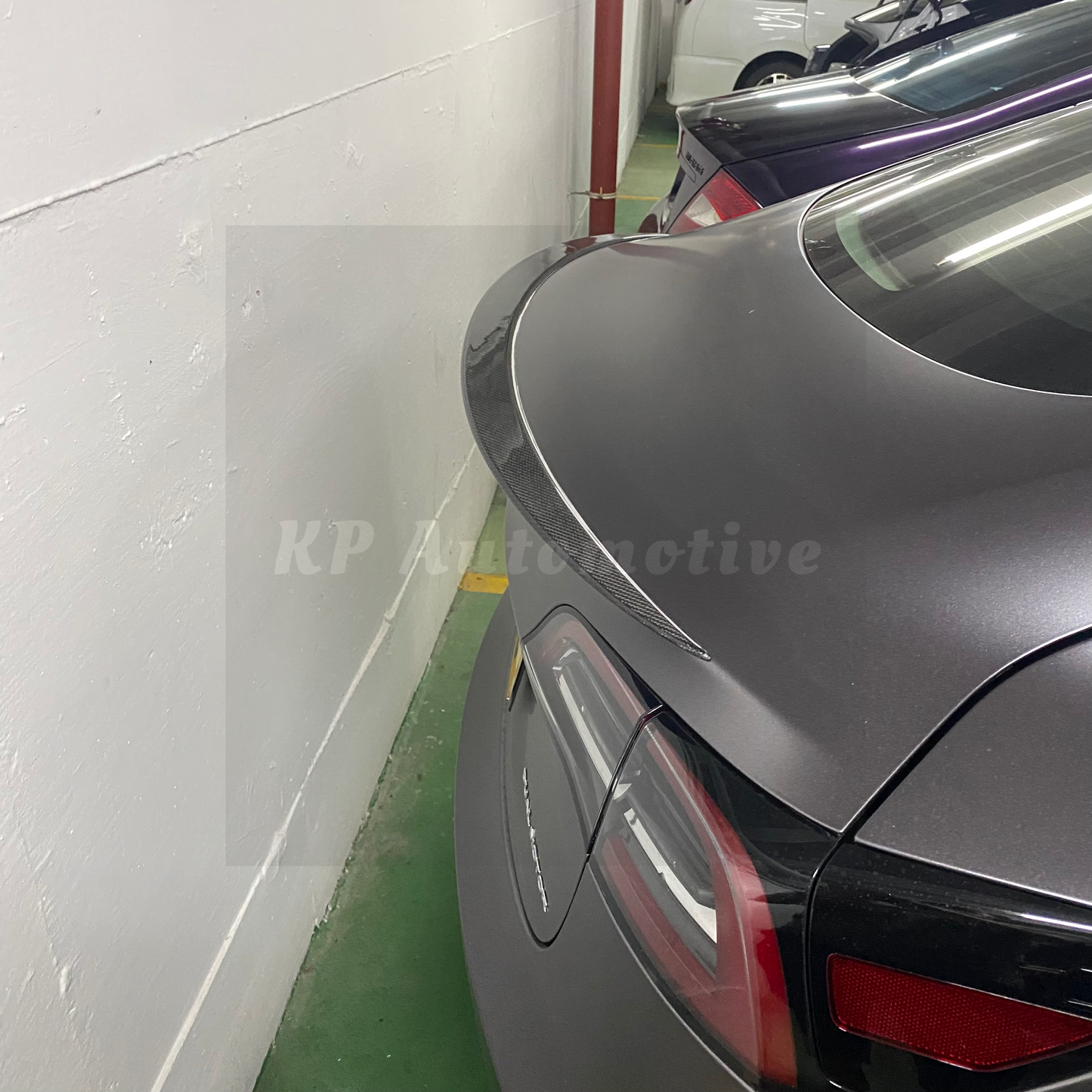 KPA Model 3 Gloss Carbon Performance Spoiler