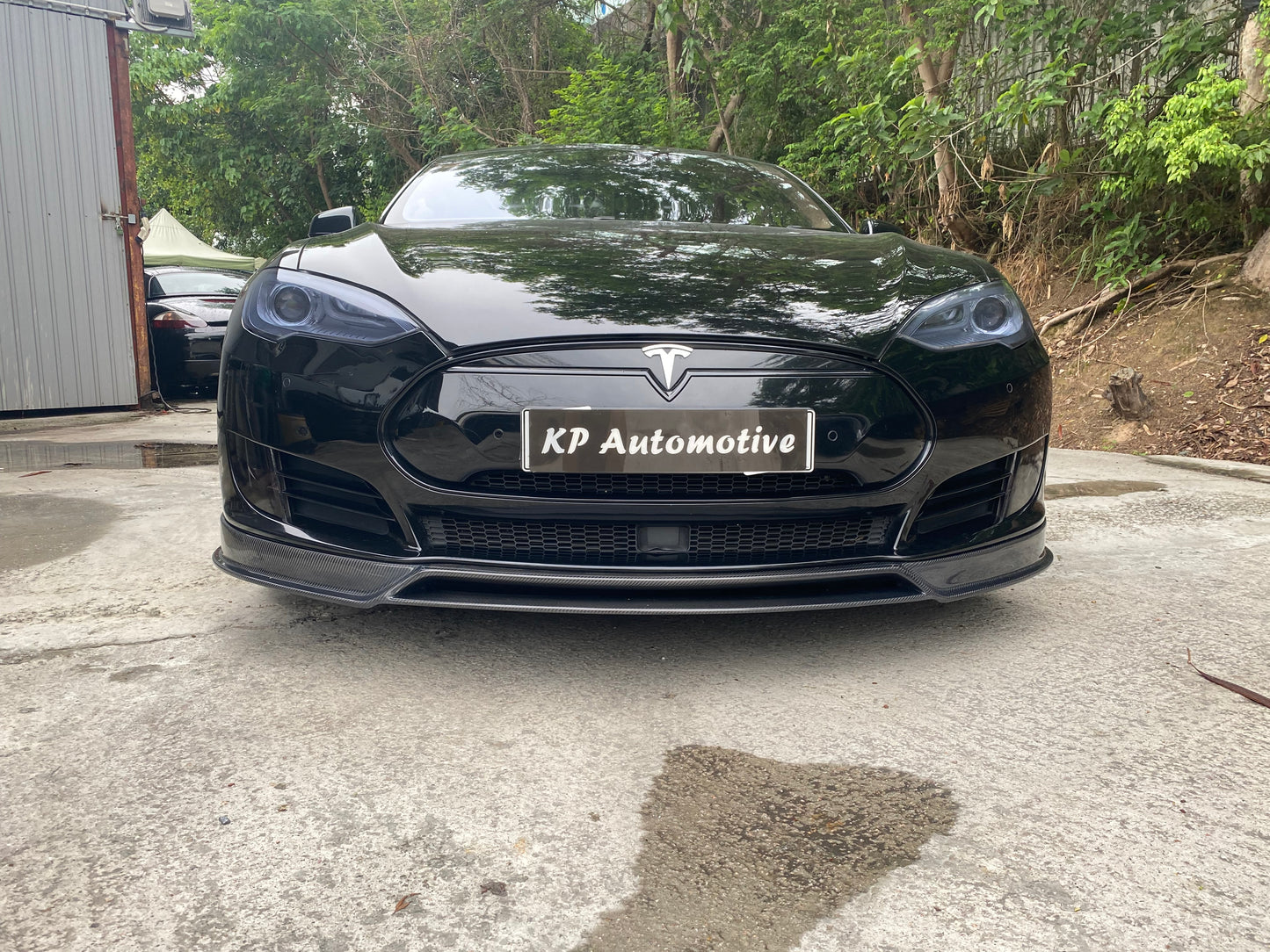 RZ Style Front Lip - Tesla Model S (Pre-facelift)